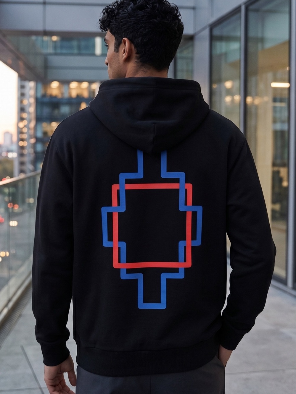 NWT $707 Marcelo Burlon County of Milan hoodie
